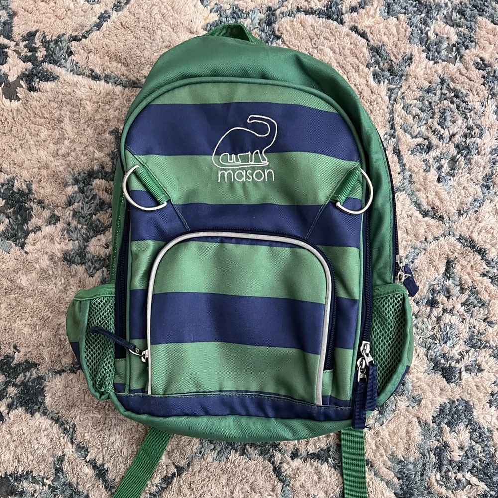 Pottery Barn Kids Rugby Striped Backpack